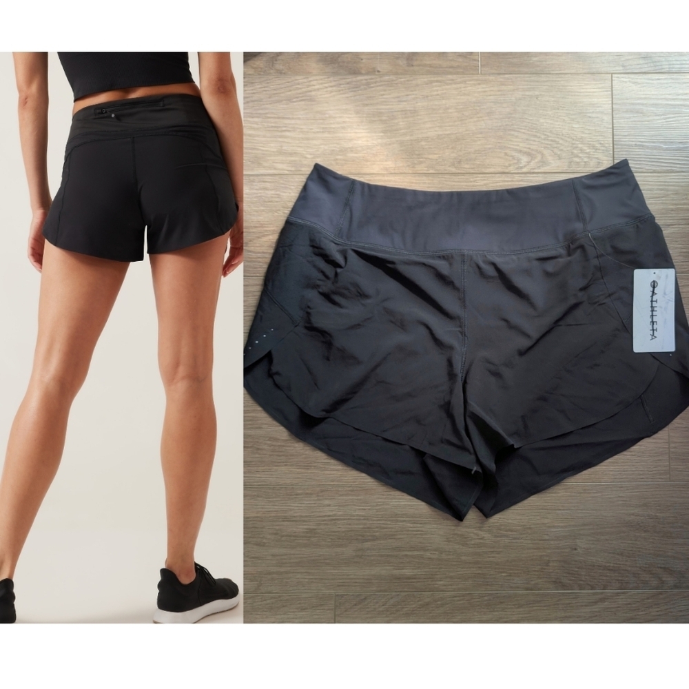 Athleta | Run With It 3.5" Short In Black